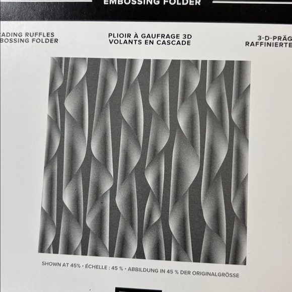 Stampin' Up! Black and White Embossing Folder - Picture 2 of 3